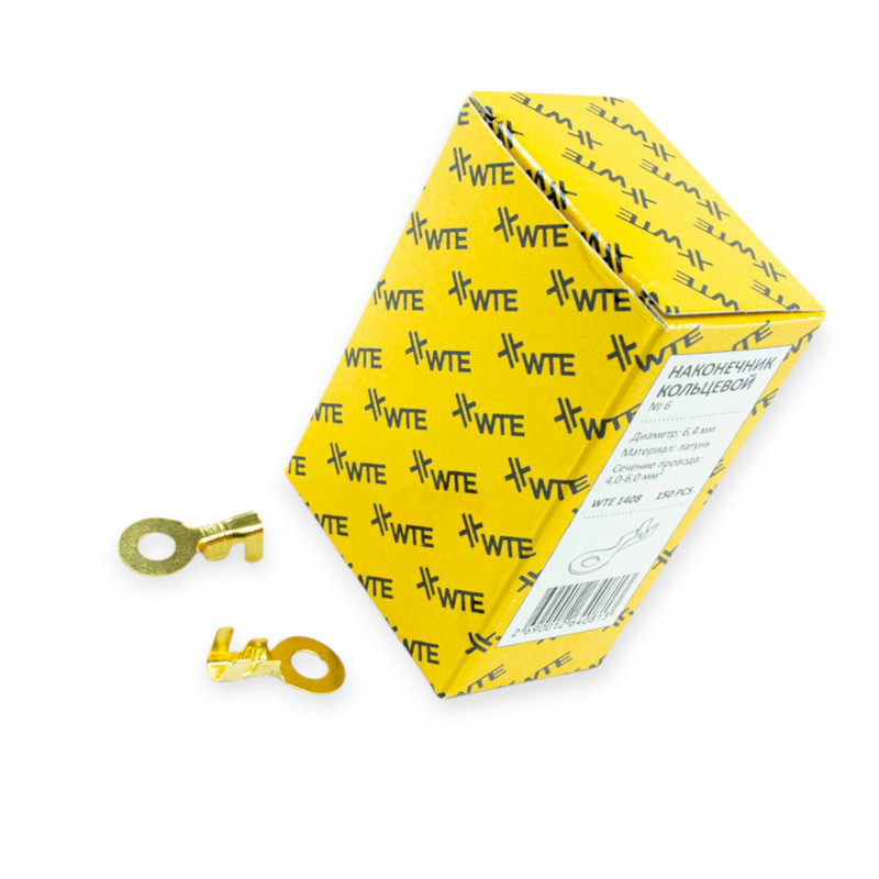 Наконечник дроту "під болт" вушко d6 (150шт) Мукачево - фото 1