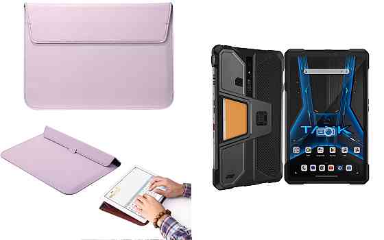 Чохол-конверт VitoCase для Unihertz Tank Pad, з функцією підставки для планшета Фіолетовий Київ