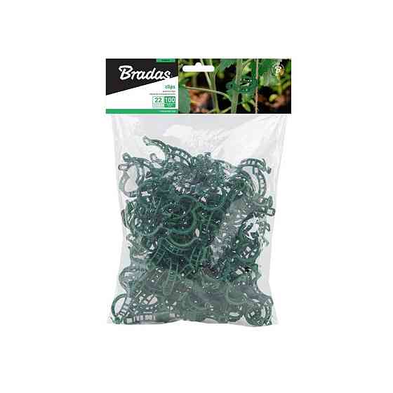 Зажимы для крепления растений 22мм, 100 штук, TYK022GR/100 Киев