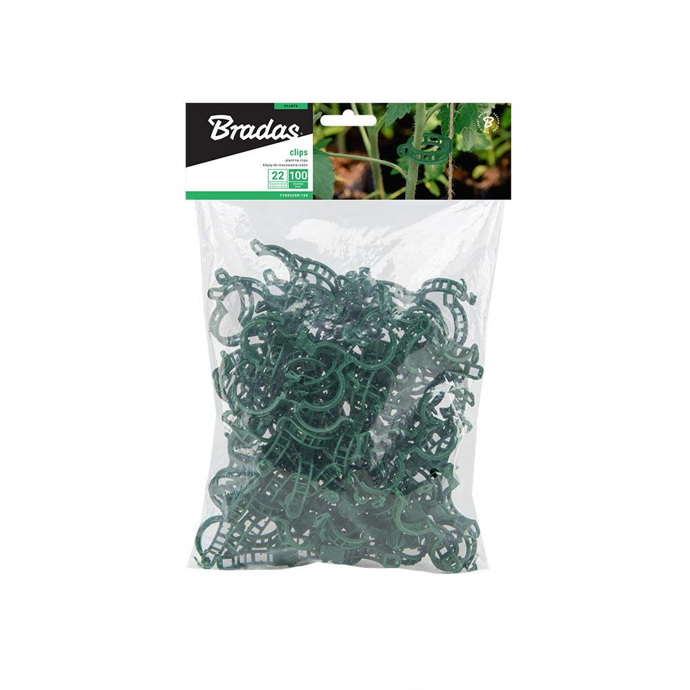 Затискачі для кріплення рослин 22мм, 100 штук, TYK022GR/100 Київ - фото 2