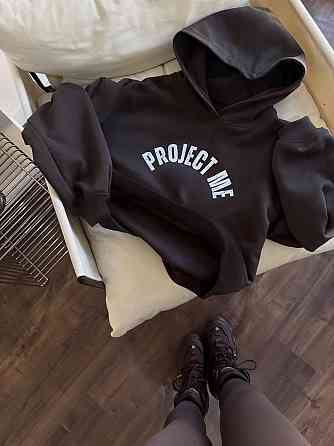 Жіночий стильний теплий костюм худі+лосини трьохнитка+мікродайвінг на флісі Одеса