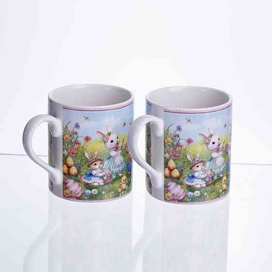 Набір чашок порцелянових Rabbit Family 220 мл 2шт HP-7323-8 Коломия