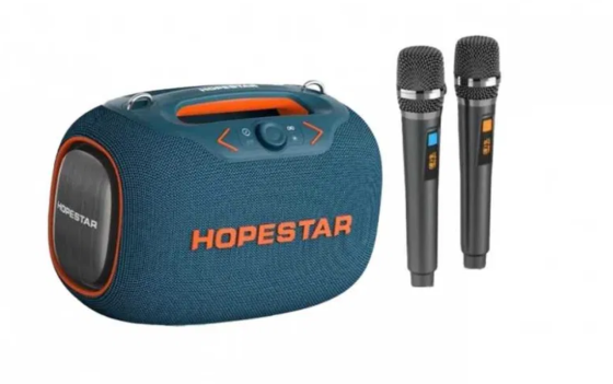 Портативна Bluetooth колонка HOPESTAR PARTYBOX 120Вт IPX6 з мікрофонами, TWS та підсвічуванням RGB Одеса