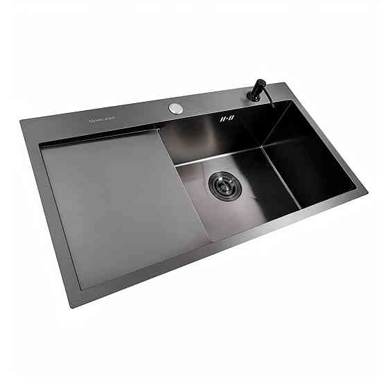 CM 78*43 R Мийка PVD чорна Valeso Handmade (3.0/0.8) Коломыя