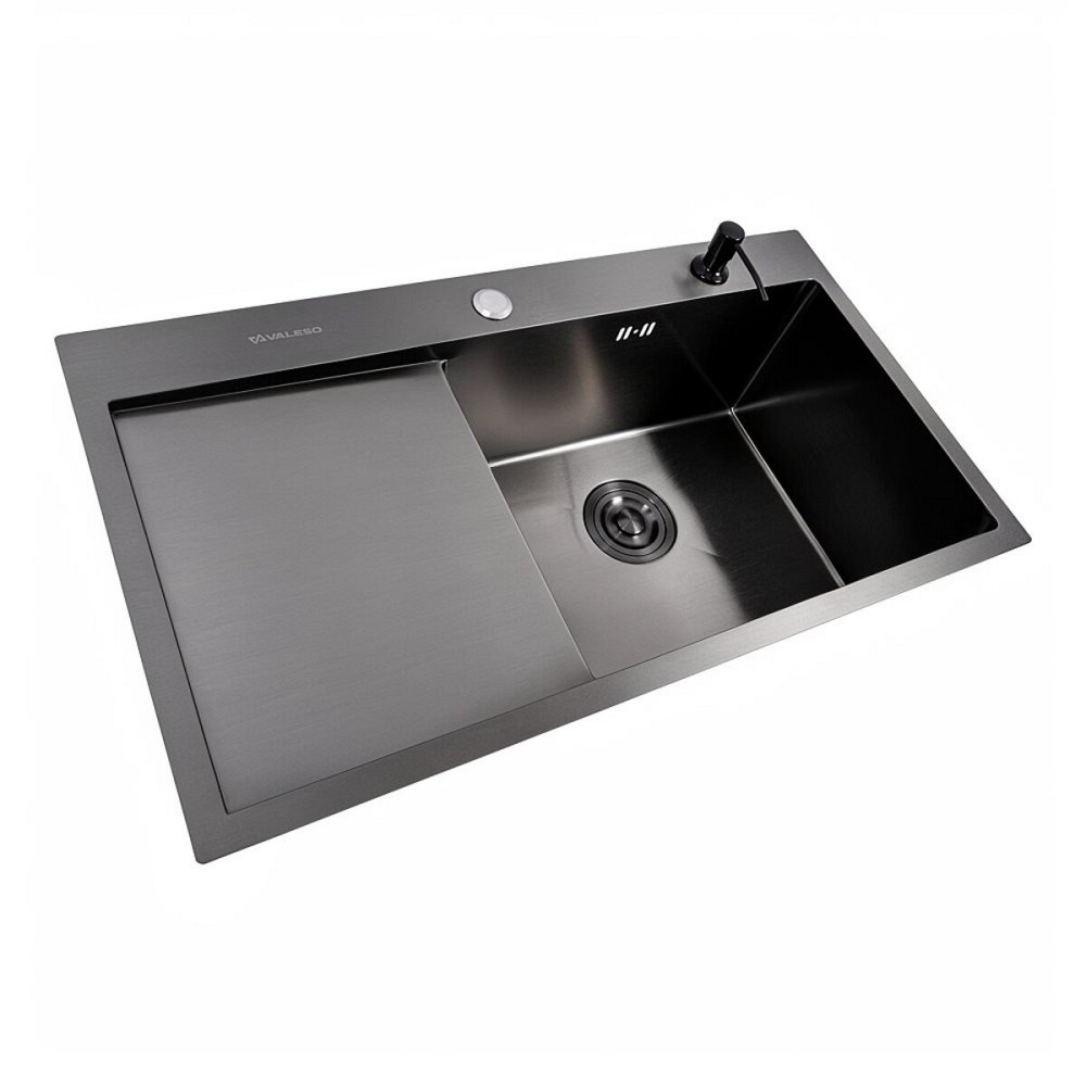 CM 78*43 R Мийка PVD чорна Valeso Handmade (3.0/0.8) Коломыя - изображение 2