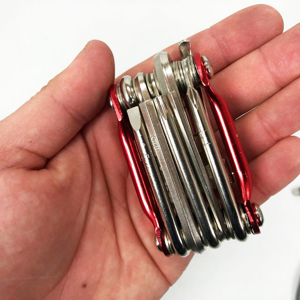 Багатофункціональний велосипедний ключ BG-2121 Мультитул 11 предметів ZW-11 Львів - фото 7