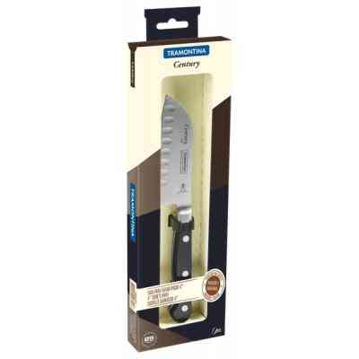 Кухонний ніж Tramontina Century Сантоку 102 мм Black (24020/104) Вінниця