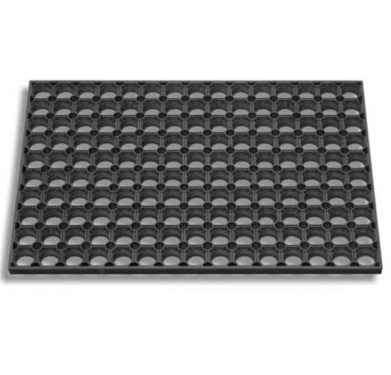 Килимок гума Соти 40*60*2,3см К-24 чорний ДУБНО Житомир