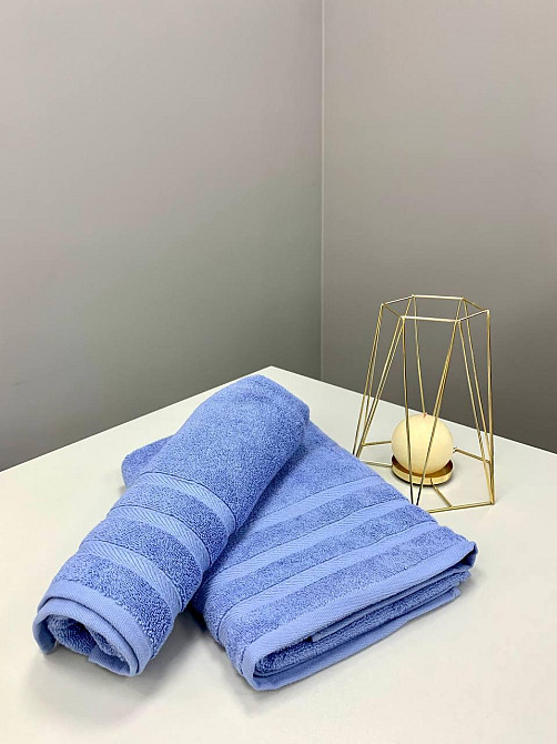 Подарочный комплект полотенец Ideal Textile Косичка 2 шт (50х100 см 70х140 см) в разных цветах (5686 Черновцы - изображение 5