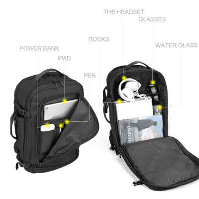 Рюкзак для ноутбука Porto 15.6" RNB-4027BK black (RNB-4027BK) Винница