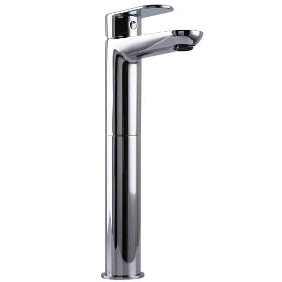 Змішувач для умивальника TOPAZ BARTS TB 07203-H36 високий H-305мм ,на гайці,шланги TAQ-M1055,D35 Тернопіль