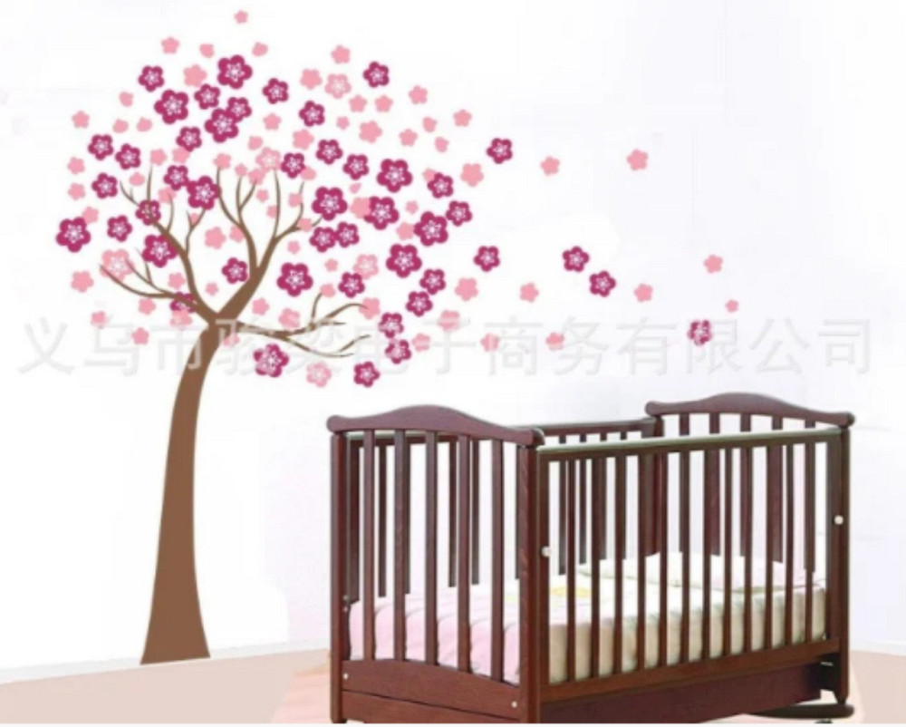 Декоративная виниловая наклейка Цветущее дерево Киев - изображение 4