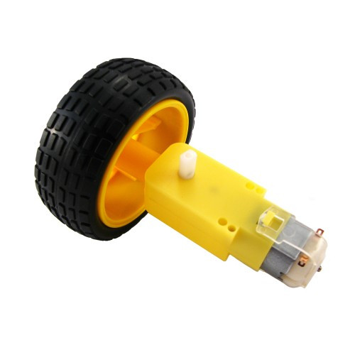 Мотор і колесо для робот. проекта, кіта Arduino Вінниця - фото 3