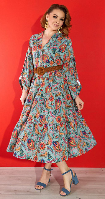 Стильне плаття великого розміру (56) Київ - фото 1