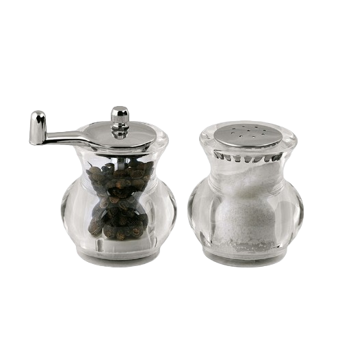 Набір для спецій (сільничка+млинок) акрил Maestro MR-1620 Житомир - фото 1