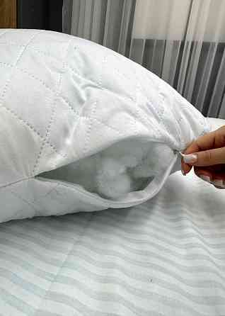 Подушка для сну гіпоалергенна Decorator Ultra Sonic 50x70х20 см, колір білий (84-123) Київ