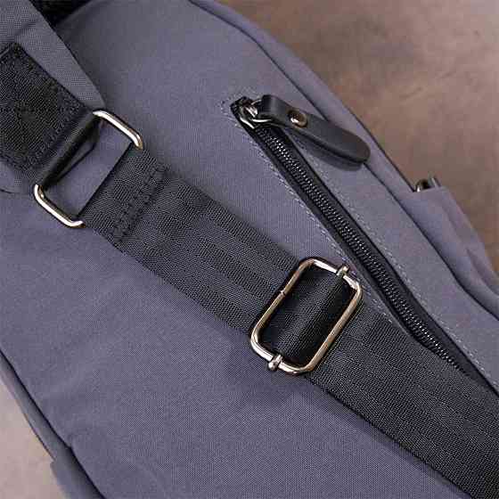 Сумка через плече нейлон Сіра (Vintage) Київ