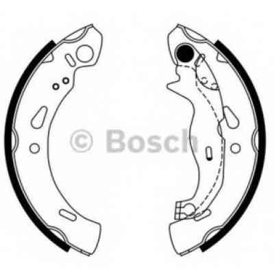 Тормозные колодки Bosch 0 986 487 727 Винница