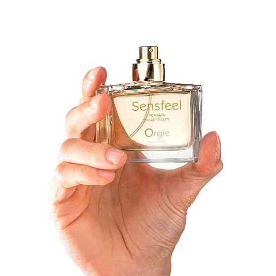 Мужские духи с феромонами Orgie – Sensfeel for Man (50 мл), цитрусово-древесный аромат Sex Aura Киев