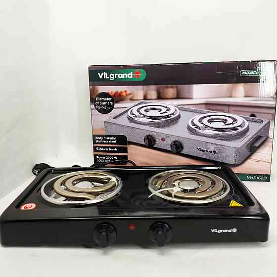 Домашняя электрическая плита, Мини-плита для дома, Плита электрическая двухконфорочная MX-89 Львов