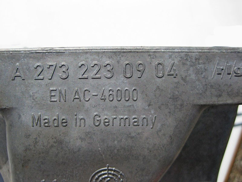 Mercedes-Benz  A2732230904 Кронштейн опори двигуна лівий M273 V8 5.5л E-Class W211 CLS C219 Одесса - изображение 3