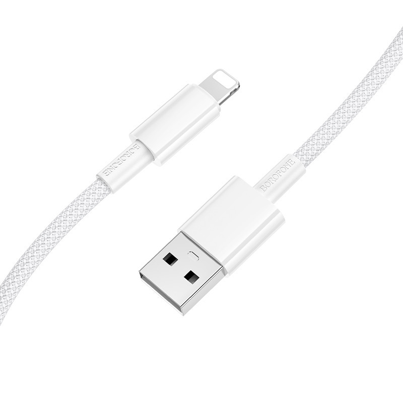 Кабель BOROFONE BX117 Source charging data cable iP White Одеса - фото 1