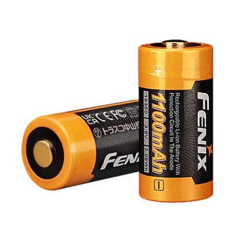 Акумулятор 18350 Fenix ​​ARB-L18-1100 3.6В 7А (Чорно-жовтий) Київ - фото 3