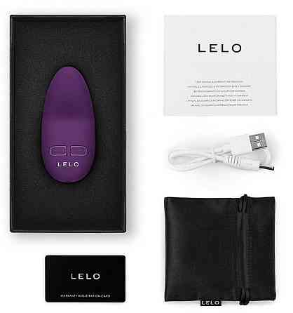 Мінівібратор для клітора LELO Lily 3 Dark Plum, 10 режимів, дуже потужний Sex Aura Київ