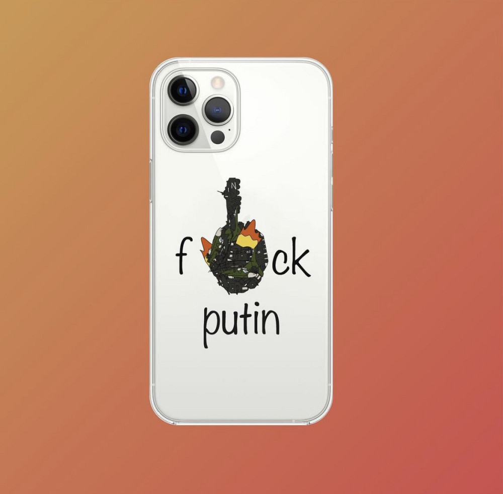 Премиум чехлы на Xiaomi , MEIZU ,HUAWEI , Samsung , и Iphone FUCK PUTIN Черновцы - изображение 1
