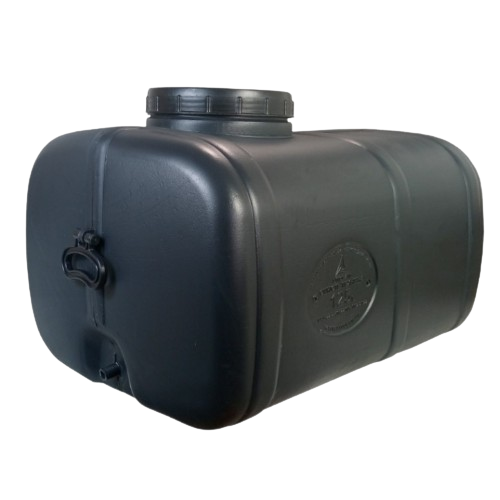 Бак технічний 125л 900*510*450мм прямокутний чорний LITOLAN Житомир - фото 1