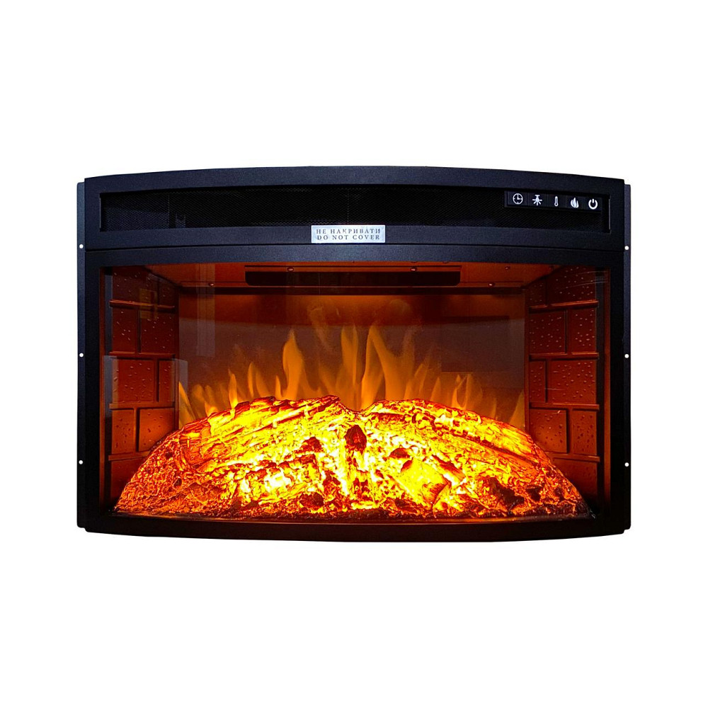 Електрокамін з обігрівом Royal Sky 26 (EF26C) зі звуком, цегляною кладкою, дровами та ефектом тління Львів - фото 4