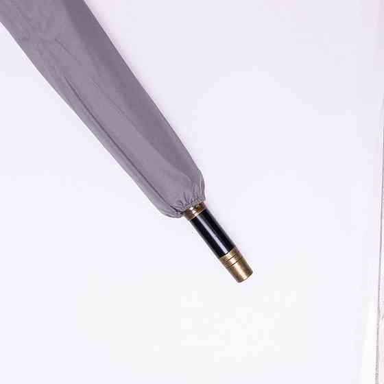 Полуавтоматический зонт-трость серый 124 см Киев