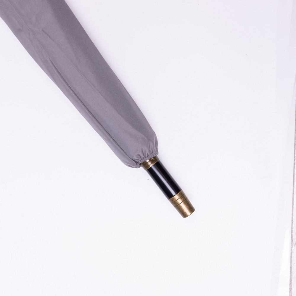 Полуавтоматический зонт-трость серый 124 см Киев - изображение 3