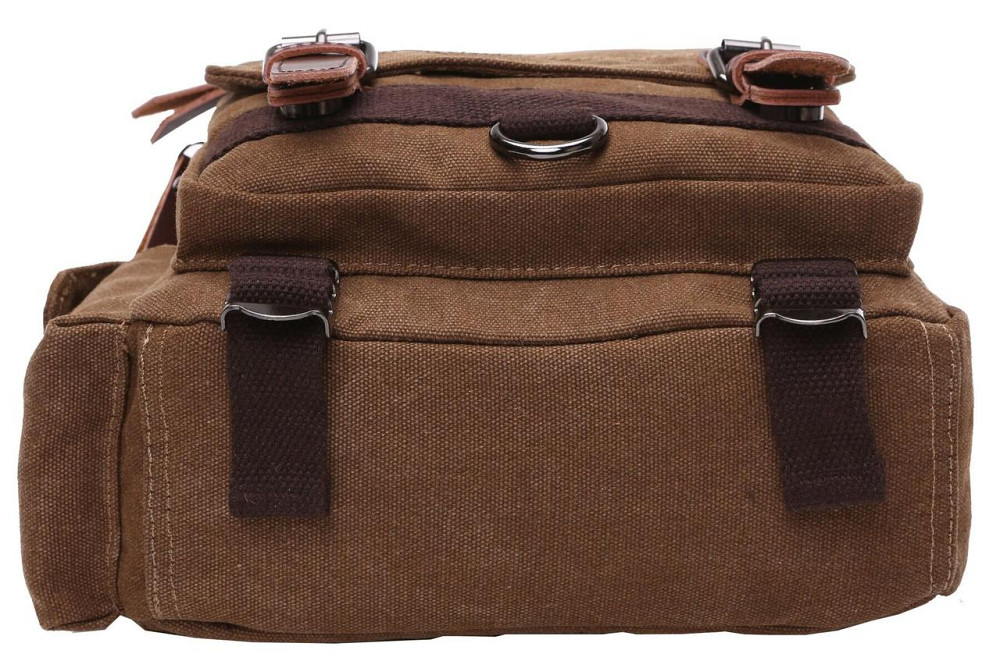 Сумка-рюкзак на одне плече Коричнева (Vintage) Київ - фото 6