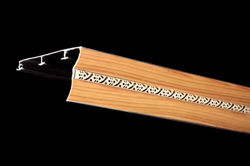 Трирядний алюмінієвий карниз Бр-03 сосна Бровари - фото 1