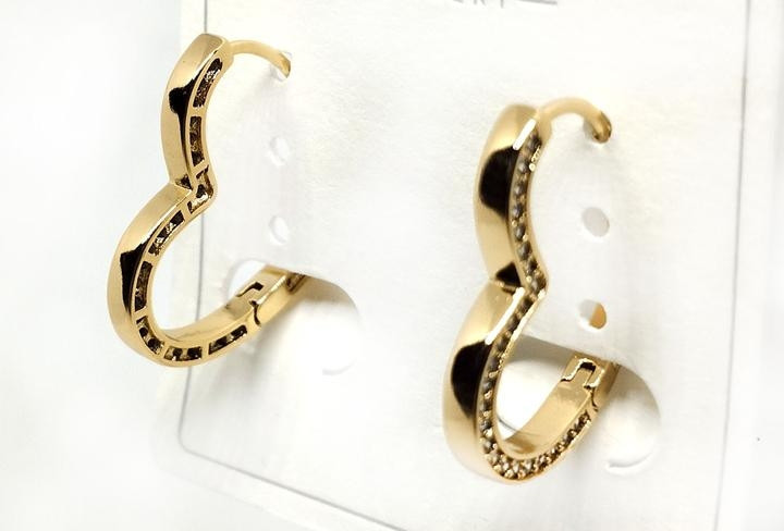 Сережки бижутерия Сердце XuPing Киев - изображение 1