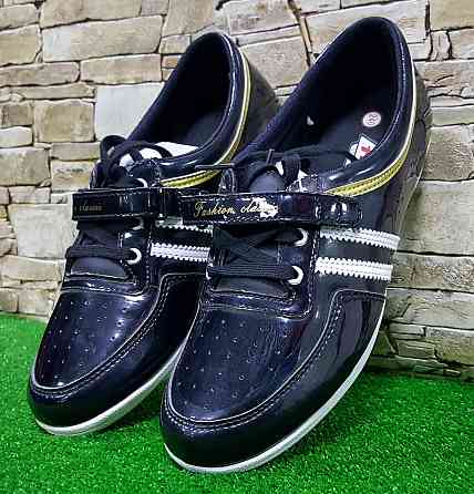 Женские слипоны Athletic, весна-осень,кожа Киев