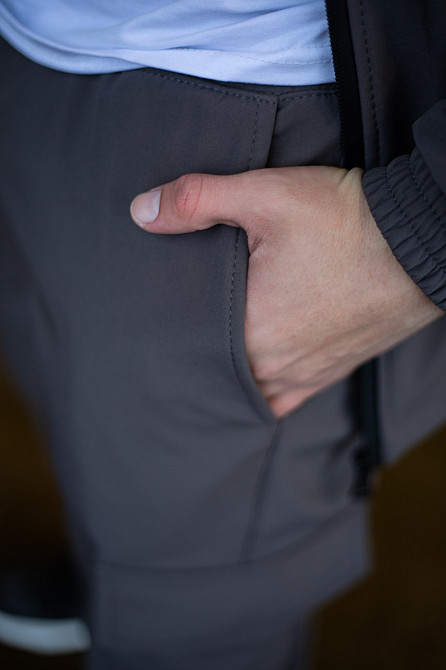 Чоловіча ніжні Брюки карго Softshell штани на флісі з кишенями софтшел "Intruder" серые XL Одеса - фото 9