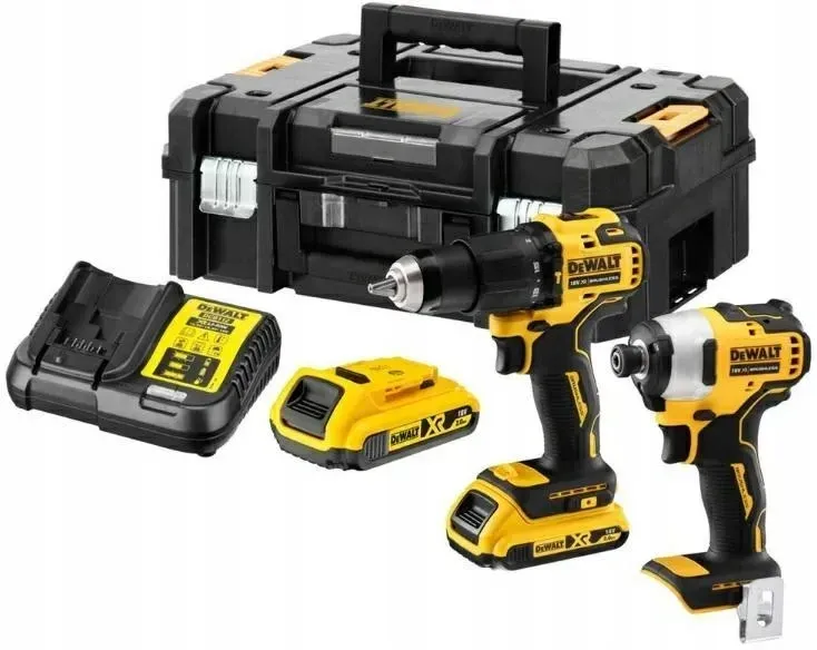 Dewalt Zestaw Combo 18V 2X2,0Ah Шуруповерт Udarowa Dck2062D2T Київ - фото 1
