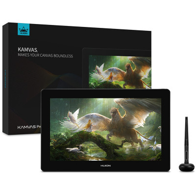 Планшет-монитор Huion Kamvas Pro 16 (4K) + перчатка (GT1561) Винница - изображение 4