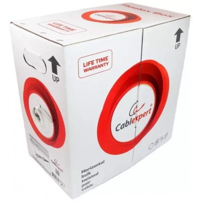 Кабель мережевий Cablexpert FTP 305м, cat.5e, 4 пари, 0,48 мм, багатожильний, CU (FPC-5004E) Вінниця - фото 2