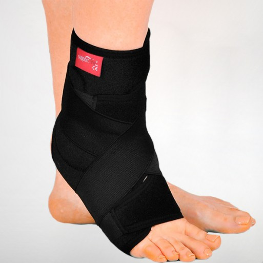 Бандаж на голеностопний суглоб з фікс. ременем, неопреновий - Ersamed ERSA-212 Дніпро - фото 1