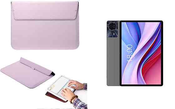 Чехол-конверт VitoCase для Teclast M50S, с функцией подставки для планшета Фиолетовый Киев