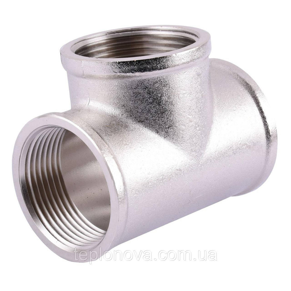 Трійник SOLOMON 3/4| ВВВ нікель 8202 Чернівці - фото 2