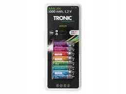 Аккумуляторные батареи Tronic, AAA 1000 мАч, NiMH, 8 шт. Полтава