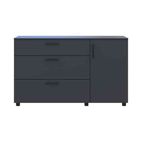 Комод Doros Торн Антрацит 3Ш/1Д 135х51.6х80 (DRS-012103) Дніпро