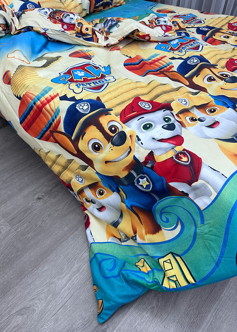 Комплект детского постельного белья Фланель, Koloco Полуторный 150х210 с разноцветным принтом (88-062) Киев - изображение 8