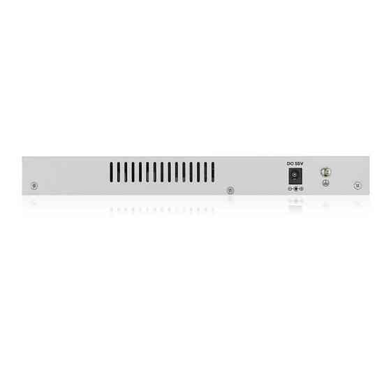 Комутатор ZYXEL GS1200-8HP v2 (GS1200-8HPV2-EU0101F) (4xGE, 4xGE PoE, PoE 60W, метал, настільний, безшумний, ( Так ) Харків