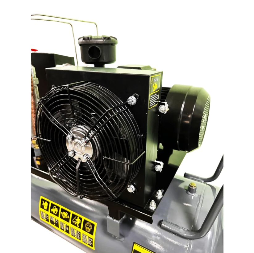 Винтовой воздушный компрессор 100 л GTM DLG4V 380 масляный : 100л, 380B, 4 кВт, 420 л/мин Киев - изображение 5
