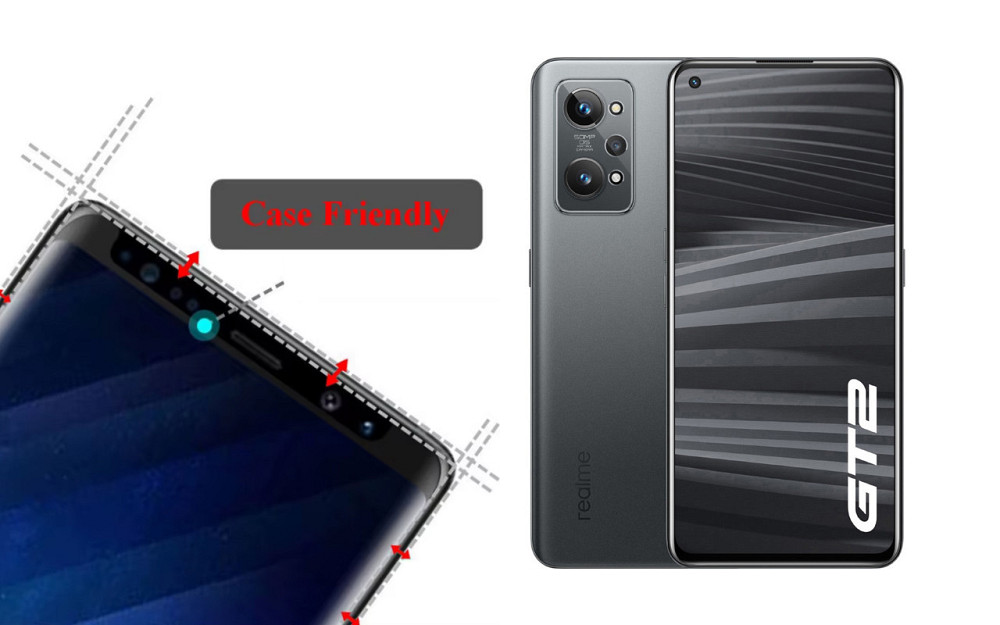 Захисне скло HyperGlass Pro для Realme GT2, Realme GT2 Pro – максимальна чутливість та захист Київ - фото 4